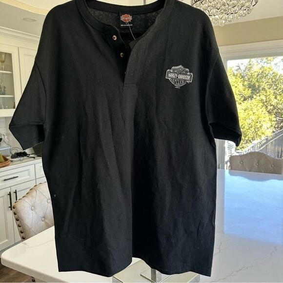 Harley Davidson Men’s Black Tee Shirt NWT - Picture 1 of 13